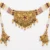 Imperial Floral Filigree Choker Set with Rubies and Seed Pearls