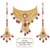 Maharani Gold Filigree Choker Set with Rubies and Lustrous Pearls