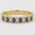 Timeless Sapphire & Diamond Alternating Eternity Ring